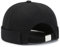 Malaxlx Herren Schwarz Docker Cap Seemannsmütze Docker Mütze Hafenmütze Seemannskappe Brimless Cap Herrenmütze Verstellbar