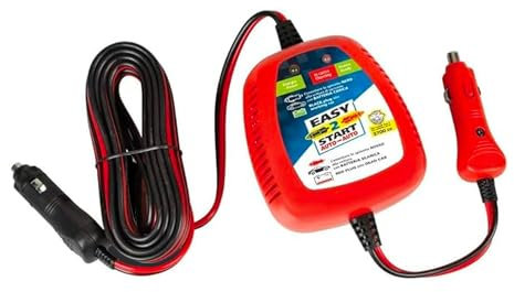 Avviatore Caricabatteria Universale, Idoneo per Tutti i Tipi di Batteria - per Veicoli fino a 2700cc, con Cavo Lungo 5m, 12V