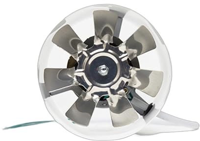 HIOPOIUYT Quiet & Exhaust Fan Exhaust Fan 4inch Wall Ventilation Fan Perfect for Greenhouses & Basements Efficient Fan Metal Ventilation Fan