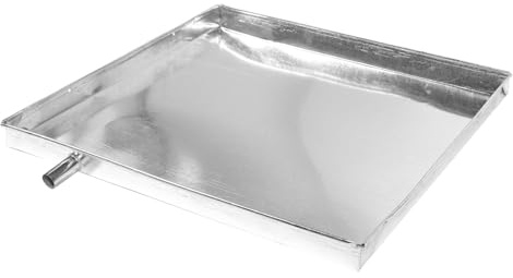 Bac de Récupération des Cond en Sats du Climatiseur en Fer et Plastique | Stable, Anti-fuite et Peu Basculant, Usage Intérieur et Extérieur, Camping, Protège le Sol des Écoulements