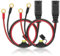 Linstyle 2PCS Wire Harness Compatible with NOCO GC008 X-Connect, M10 (3/8in) XL Eyelet Terminal Connector,Smart Batteries Trickle Charger Cable