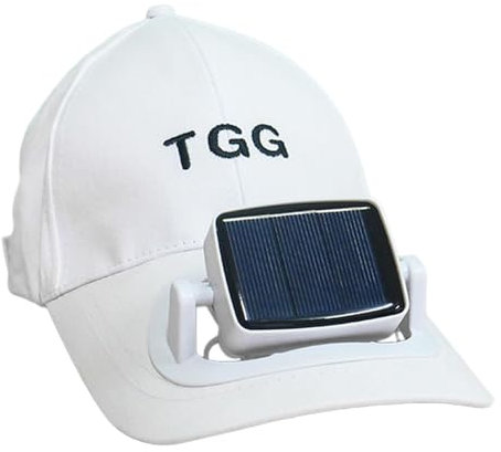 Sombrero de sol transpirable, sombrero solar, gorra de ventilador solar, gorra de enfriamiento con energía solar, gorras de hebilla ajustables, gorras de béisbol de verano, sombrero perfecto y