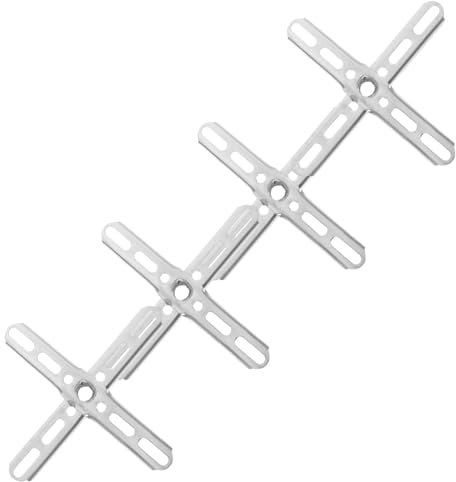 Homoyoyo 4stücke Teiliges Lichtmontagehalterung Aus Verschleißfestem Eisen Kreuzförmige Lampenbefestigung Für Kronleuchter Und Deckenlampen Stabile Einfache Montage Geeignet Für Verschieden