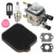Vergaser-Vergaser-Kit Für Stihl BG45 BG46 BG55 BG65 BG85 SH55 SH85 für Zama Laubbläser Motorrad Schneefräse Kettensäge 7-teiliger Vergaser Carb