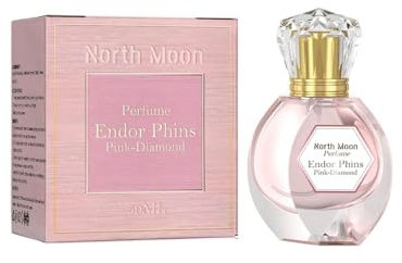 Parfum pour femme Pink Diamond Eau de toilette pour femme Parfum Jasmin & Rose Parfum floral longue durée avec bois de santal et patchouli Parfum de séduction pour rendez-vous 50 ml