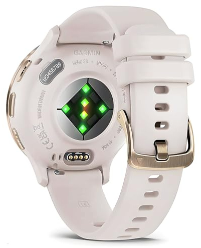 TUCOMO Armband Kompatibel mit Garmin Venu 3S 41mm/Venu 4 41mm, 18mm Weiches Silikon Sport Ersatzband für Garmin Vivoactive 4S / Venu 2S / Vivomove 3S/ Forerunner 255s/265S Herren Damen