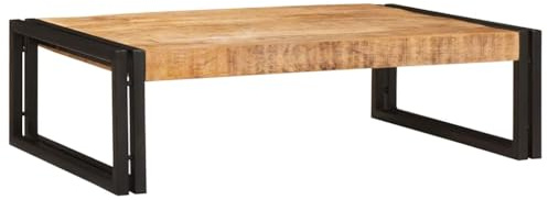 Owoxanthellate Badezimmer Regal 80x50x23 cm aus Mangoholz & Eisen Modernes Badmöbel mit Stauraum für kleine Bäder und Gäste-WC