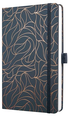 Sigel Notizbuch Jolie A5 liniert Tagebuch Dunkelblau Hardcover