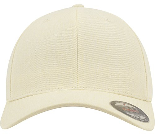 Flexfit Unisex 6277MS-Flexfit Pastel Melange Cap Caps, yellowcream, XS/S