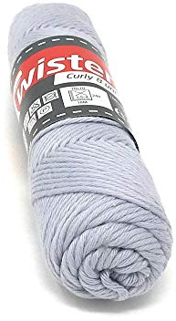 Häkelgarn Twister Curly Nr.12 silber