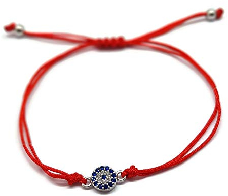 MYSTIC JEWELS By Dalia Klassisches Armband Glücksauge mit Zirkonia