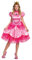 Disguise Princess Peach Deluxe Costumes, Pink, L Femme