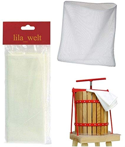 6 L Presstuch, Pressbeutel, Filterbeutel, Presssack für Obstpresse Filtersäcke, Wein Machen, filtern