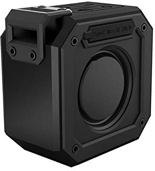 KJST Enceinte Bluetooth Enceinte Bluetooth Portable Mini Enceinte Bluetooth Portablehaut-Parleur Bluetooth 40W Haut-Parleur Colonne Portable Étanche Ipx7-Mini Pro