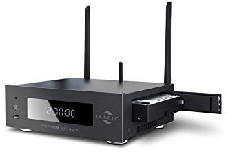 Dune HD Pro Vision 4K Solo | Dolby Vision | HDR10+ | Ultra HD | 3D | DLNA | Media Player y Android Smart TV Box | RTD1619 | 3.5 SATA HDD Rack | HD Audio, 2 x HDMI, BT, WiFi, 4 GB/32 GB