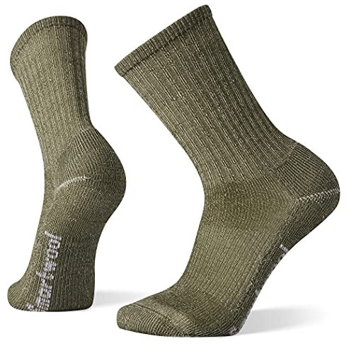 Smartwool Herren Wandersocken aus Merinowolle, gepolsterte Socken zum Wandern und Laufen, Crew Fit, leichte und atmungsaktiv, Sportsocken, für Winter und Sport, Laufen und Wandern, Grün, S