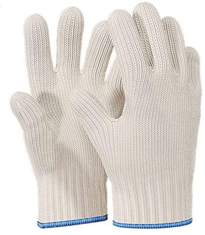 Gants de cuisine résistants à la chaleur pour une utilisation en intérieur et en extérieur Gants de protection contre la chaleur pour la cuisine, la pâtisserie, la manipulation de casserole, le grill