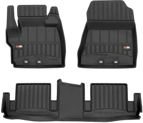 MOTOS Gummimatten Auto Fussmatte passend für Toyota IQ 2008-2015 Hatchback Verbessern Sie Ihren Reisekomfort mit Antirutschmatte Auto 3D- Allwetter fußmatten Auto, Schutz vor Verschmutzung
