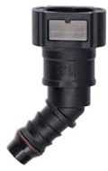 Connect 34235 45° Angled Fuel Line Quick Connectors 11.8 x 10mm 3pc