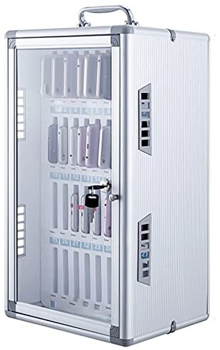 Handy Safe Metall 12/24/36/48/60 Slots Handy Transparent Türschloss Box Fabrik Schule Handy Aufbewahrungsschrank (Color : 36)