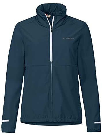 VAUDE Women's Cyclist Air Jacket, Damen Windjacke zum Fahrradfahren, dark sea uni, 40