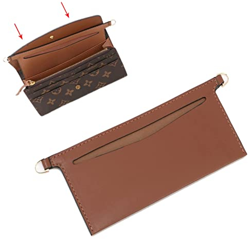 Lckaey Geldbörsen-Set für Sarah-Tasche, Emilie, abnehmbarer Taschen-Organizer, Zongzi, 6.7*3.14in, Classic
