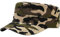 XYIYI Camouflage Unisex Baumwoll Army Cap Baseball Cap Verstellbare Military Flat Kappe Cadet Hat