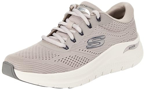 Skechers Arch Fit 2.0, Deportivo para Hombre, Taupe Mesh/Synthetic, 39 EU