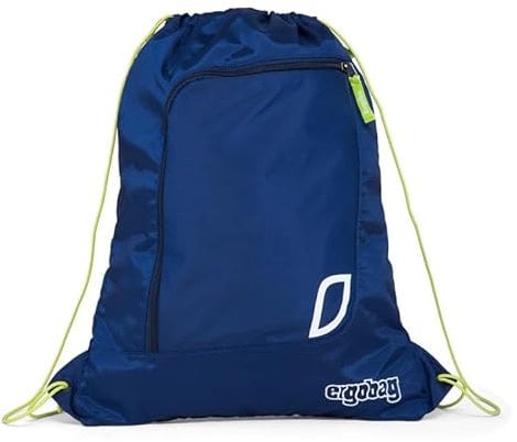 ergobag Unisex Turnbeutel Rucksack, Blau (Blau), Einheitsgröße
