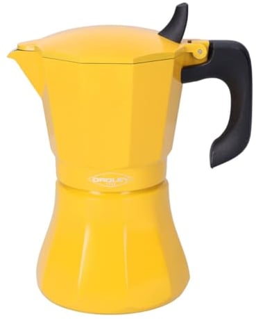 Oroley Cafetera Italiana Petra Mostaza 6 Tazas