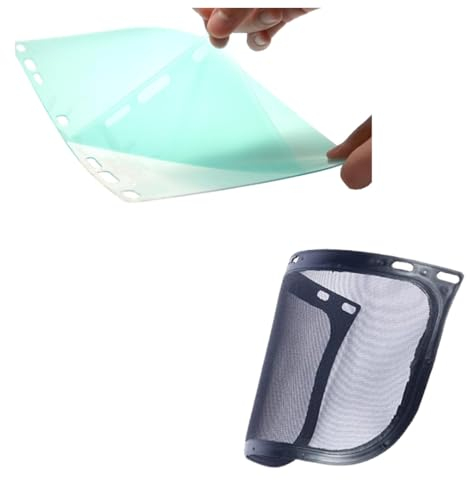Viwanda Premium Set Ersatzvisiere Klares Visier & Maschenvisier 40x20cm, Ersatzteil
