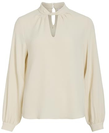 Vila VISURASHIL HIGH Neck L/S TOP/R/DFS