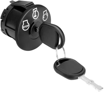 Allumage pour tondeuse à gazon, allumage tracteur tondeuse à gazon, pour tondeuse à gazon avec clé | bouton de tondeuse à gazon plug-and-play, bouton tondeuse à gazon, démarrage facile pour les