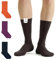 von Jungfeld - 1 Paar Herren Socken aus Bio-Baumwolle - Strumpf Herrensocken in Gr. 39-42 Chestnut Brown