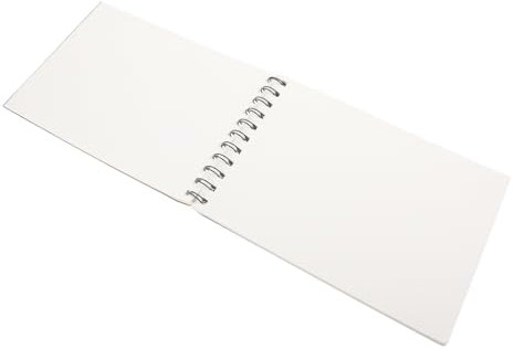 FELTECHELECTR Notebook Unliniert Mit Kartoneinband Skizzentagebücher Aus Kraftpapier Tragbares Zeichenheft Spiralbindung Für Künstler Und Studenten