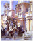 Hau3sh3a John Singer Sargent Prints,Piazza Navona, Roma,Canvas Art Print StretchedInner frame Painting Picture Poster Giclee Wall Decor by John Singer Sargent50x40cm(20x16in) poster