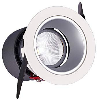 10W15W20W30W LED-COB-Strahler Hochleistungs-Hotel-Villa-Einbau-Deckenleuchte Wandwasch-CREE-Lampe Ra>93 Moderner Innenbereich mit natürlichem Licht Ultra Slim Panel-Downlight-Dekor Wohnzimmer Re (Farb