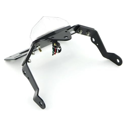 Number plate Accessories Motorbike License Plate Mount Holder Bracket For Kawasaki For Vulcan S ABS 2015-2024 2023 2022 2021 2020 2019 2018 2017 2016(Clear)