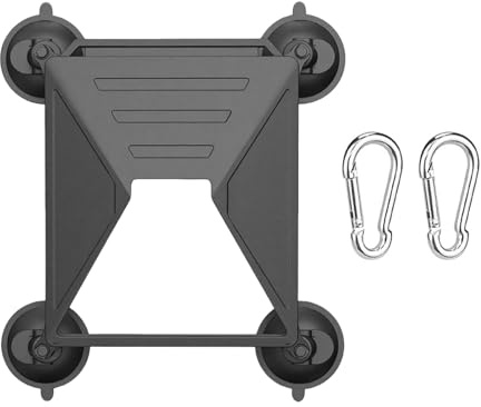 Starlink Mini Ventosa Soporte Starlink para ventanas y techos correderos, funda protectora de silicona con 4 ventosas fuertes para Starlink Mini Travel, para coche, barco, autocaravana