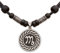 HANA LIMA 1 von 12 Sternzeichen Tierkreiszeichen an verstellbarer Lederkette mit Edelstahlperlen Horoskop Horoscope Halskette Surferkette H- SKORPION (Scorpio) / 24. Oktober - 22. November