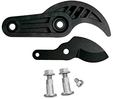 Original Ersatz-Klinge, Amboss und Schrauben für Fiskars PowerGear Amboss Getriebeastschere L71 und L73, Schwarz, 1026290