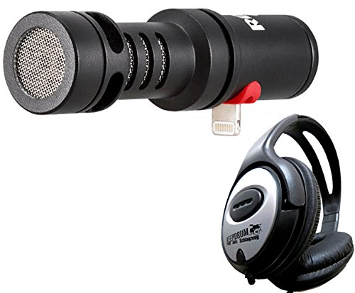 Rode VMML Videomic Me-L Microphone pour iPhone + Écouteurs Keepdrum