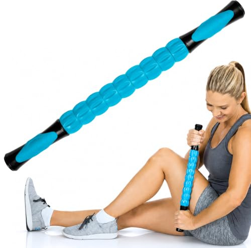 Vive Muskelroller – Körpermassage für tiefes Gewebe – Massagegerät für Rücken, Nacken, Bein, Fuß, Arm, Yoga-Übung – Festes Rollwerkzeug für Workout, Läufer, Athleten, Triggerpunktschmerzlinderung