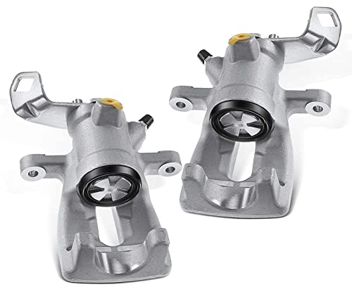 Frankberg 2x Bremssattel Bremszange Hinten Aluminiumguss Kompatibel mit Min.i R56 Min.i Cabriolet R57 Min.i Clubman R55 Min.i Clubvan R55 Min.i Coupe R58 Replace# 34216785611