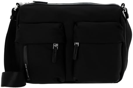 Mandarina Duck Damen Hunter P10VCT18 Umhängetasche, Schwarz, 28x21x11(B x H T) EU