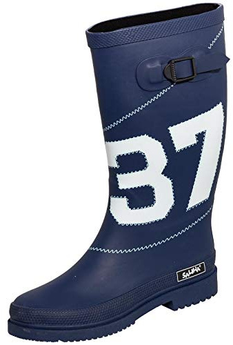 Bockstiegel Regenstiefel Regenstiefel Simone dk.blau/weiß