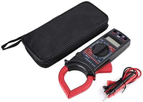 Stromzange, DT266 1000V/750V DC/AC Stromzange mit LCD-Anzeige 200/1000A Amperemeter Digitalmultimeter