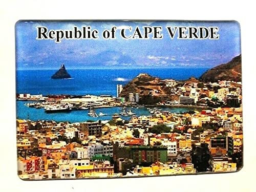 Kap Verde, Cape Verde, Fridge Magnet Souvenir 1210213