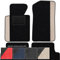 moto-MOLTICO Fußmatten Auto Velours Autoteppiche Schwarz Automatten Set 4-teilig - Auffälliges Design - passend für BMW 5er F10 F11 2010-2013 (Beiges Muster)