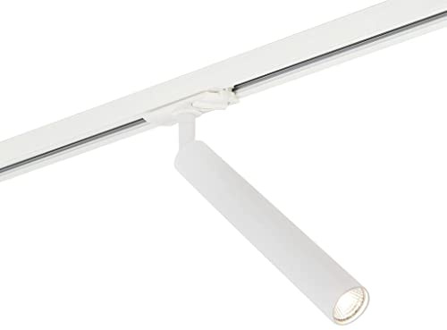 Nordlux Link Omari Indoor Track Light/Rail System White Metal, Intergrated LED Track System -Bedroom, Living Room, Kitchen, Office, Bedside or Study. IP20, Class 2 (Double Insulated)
